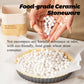 ROCKSHEAT K Ceramic Pie Weights, Baking Beads Pie Crust Weights, Natural baking beans with Wheat Straw Container (2.2Lb | 1000g)
