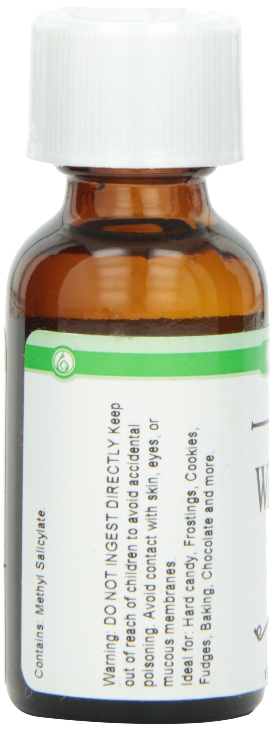 LorAnn Wintergreen Flavoring, 1 Fl Oz Bottle, Yellow