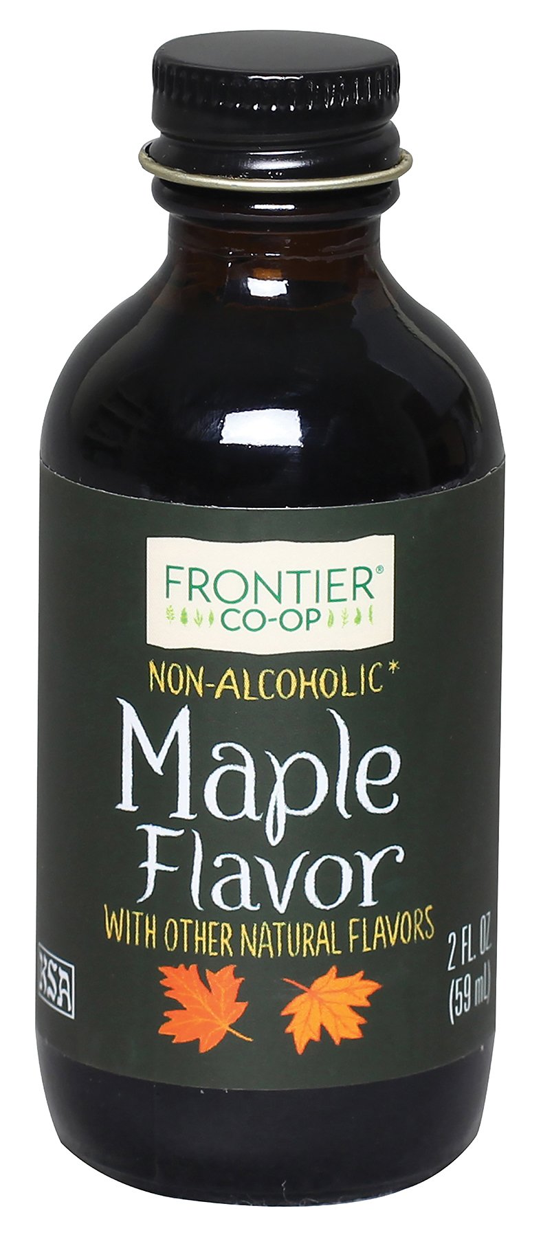 Frontier Co-Op Maple Flavor  Non-Beverage-Style  2 Ounce Bottle (Pack Of 3)