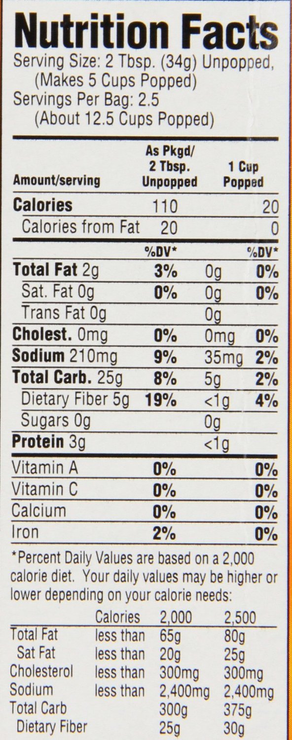 Jolly Time Healthy Pop Microwave Popcorn, 3 Ct, 2 Pk
