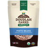 Organic Dried Pinto Beans 1lb Bulk by Doudlah Farms - Farmed From Regenerative Soil | Tested Clean Certified | Vegan, Non-GMO, G