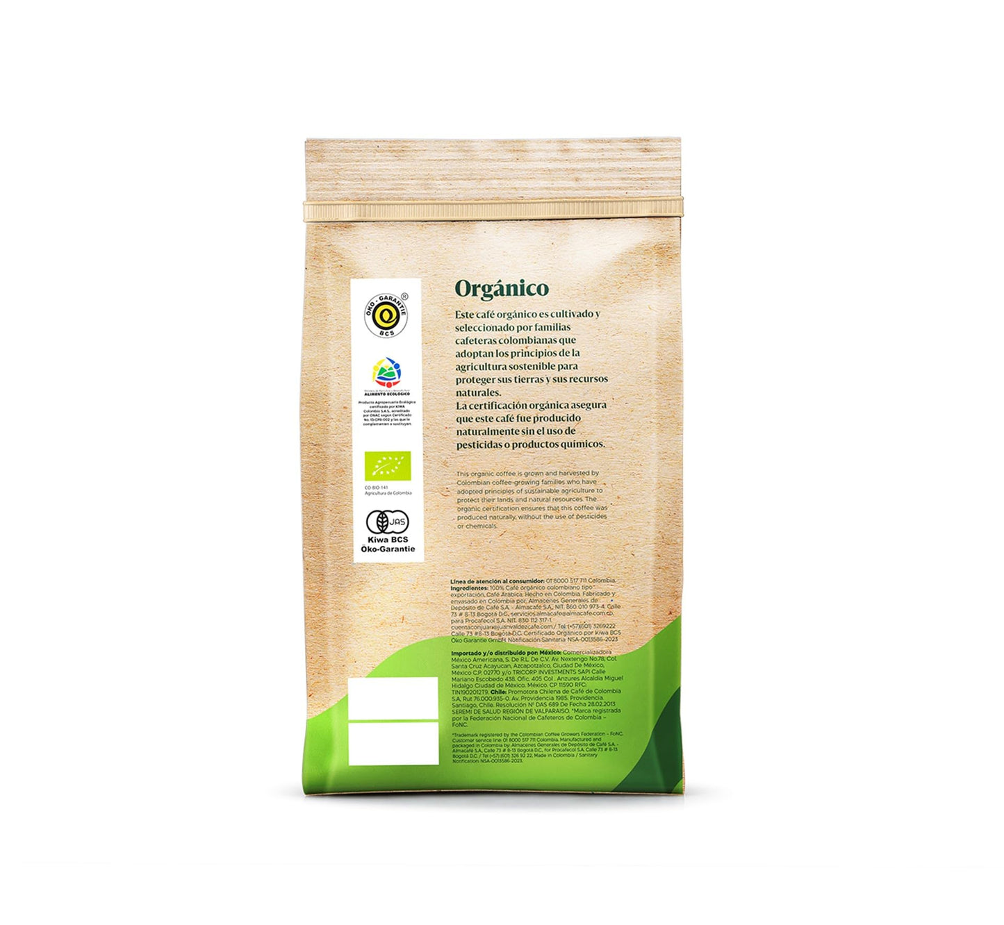 Juan Valdez Organic Ground Coffee, Balanced Roast, 10 Ounce, Pack of 3, USDA Organic Certified, 100% Chemical-Free