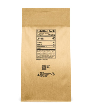 Pure Original Ingredients Potato Starch Thickener For Sauces, Soup, & Gravy (10 Pound)