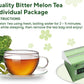 JaAeIn Bitter Melon Tea - 100% Natural Korean Gohyah Fruit Tea, Caffeine-Free, Vegan, 50 Tea Bags
