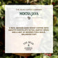 The Bean Organic Coffee Company Mocha Java, Medium Roast, Ground Coffee, 16-Ounce Bags (Pack of 2), Caf   molido tostado org  ni