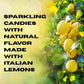 Sanniti Limoncini Frizzanti Candy | Sparkling Candies with Natural Flavor Made with Italian Lemons | 6.17 Ounce Bag
