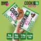 Bake City Cookie Plus Keto | 1Oz Chocolate Chip Cookies (12 Pack), Gluten Free, 0G Sugar, Only 1.5G Net Carbs, Good Fats, 5G Pro