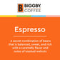 Biggby Espresso Whole Bean Coffee, 12Oz Bag, Dark Roasted