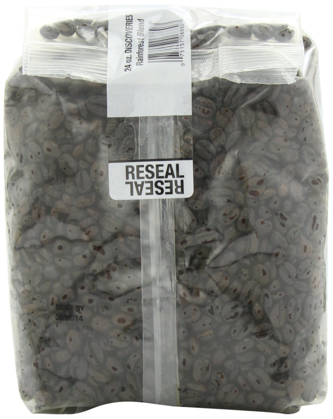 First Colony Organic Fair Trade Whole Bean Coffee, Rainforest, 24-Ounce
