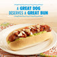 Udis Gluten Free Classic Hot Dog Buns, Frozen, 14.3 Ounce