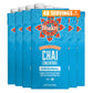 Bhakti Chai Tea Concentrate | Original, Organic Fresh Ginger, Black Tea, Sweetened, Spiced, Dairy-Free, Vegan (Pack of 6)