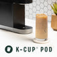 Starbucks K-Cup Coffee Pods, Medium Roast Iced Coffee Blend, 60 Pods Total, 100% Arabica, Compatible with Keurig malt-inspired