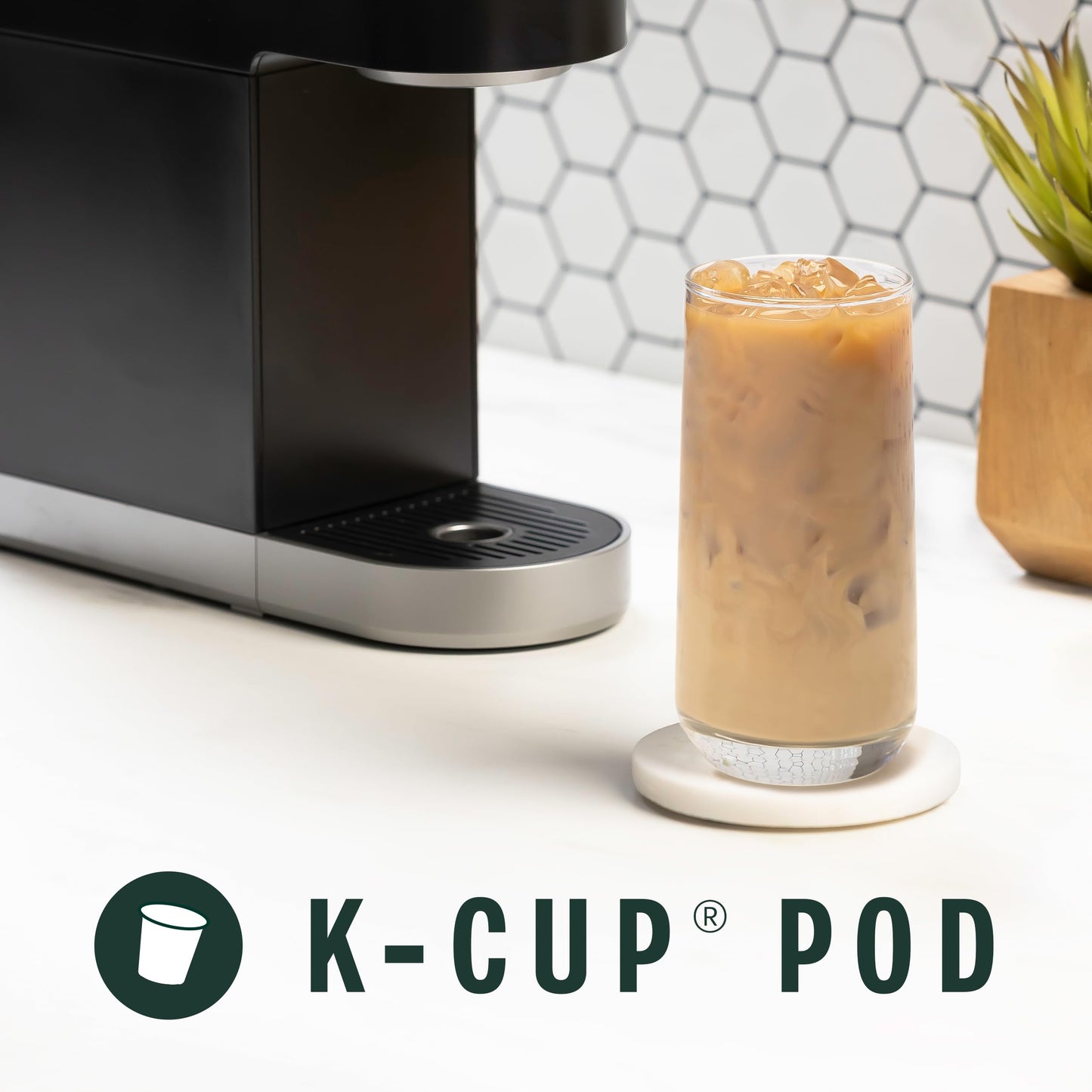 Starbucks K-Cup Coffee Pods, Medium Roast Iced Coffee Blend, 60 Pods Total, 100% Arabica, Compatible with Keurig malt-inspired