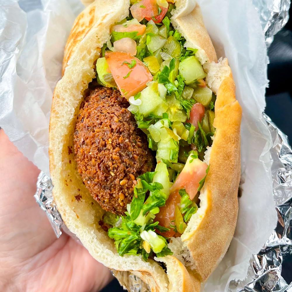 Ziyad Falafel Dry Mix, Gluten-Free, Vegan, Non-GMO, No Additives, No Preservatives, Great for Making Veggie Burgers and Snacks,