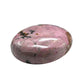 Rhodonite Palm Stone - Hot Massage Worry Stone For Natural Body Chakra Balancing, Reiki Healing And Crystal Grid