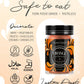 Sweet Spell Luster Dust Edible Glitter (15G) - Shimmer Pearl Dust Powder For Decorating Cakes, Chocolate, Drinks, Cocktails - 100% Edible, Food Grade, Vegan, Gluten-Free (Orange)
