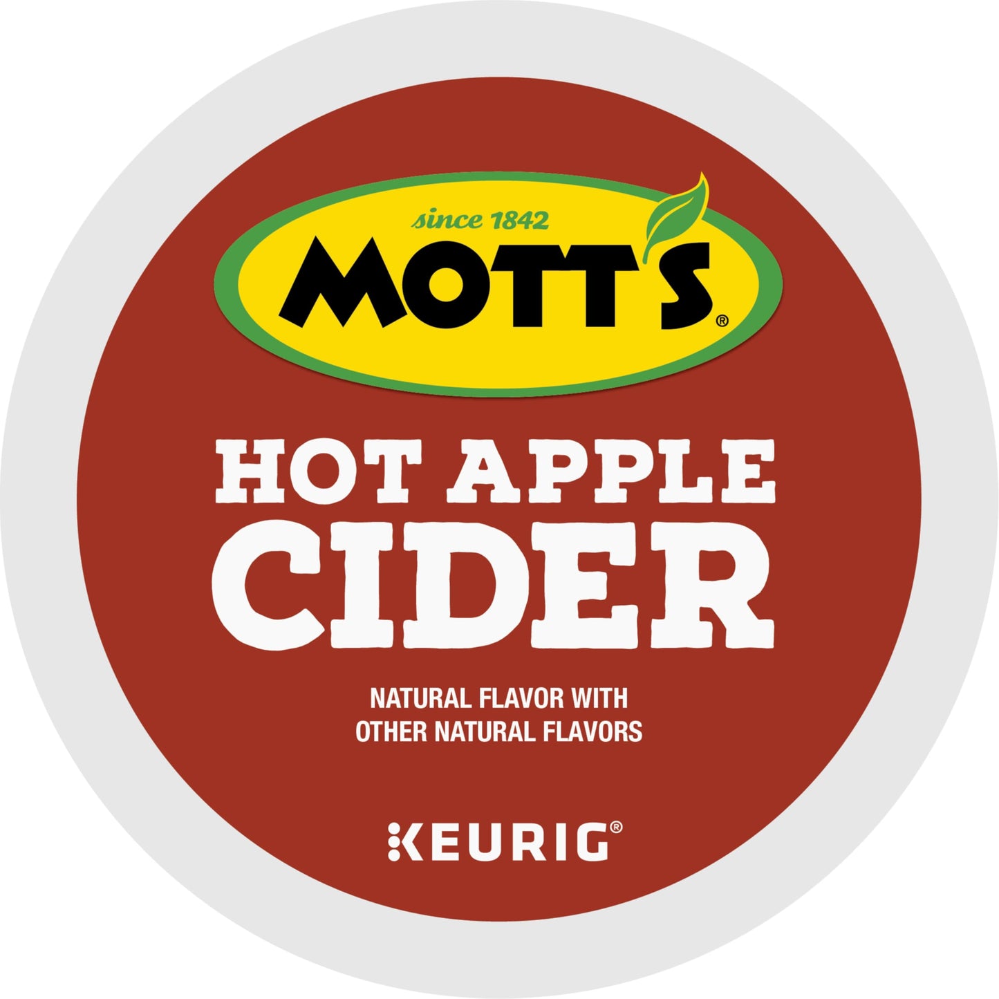 Keurig Motts Hot Apple Cider, 60 Count (6 Packs of 10), Ideal for Warm Beverages