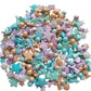 Homankit Mermaid Sprinkle Sweets Sprinkles For Baking Dessert Cupcake Cake Topper Starfish Shell Pearl Mermaid Candy Mix 3.53 Ounces Multicolor