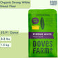 Doves Farm Organic Strong White Bread Flour | British Sourdough Bread & Roll Making Flour | Ideal For Artisan Breadmaking | Unbl