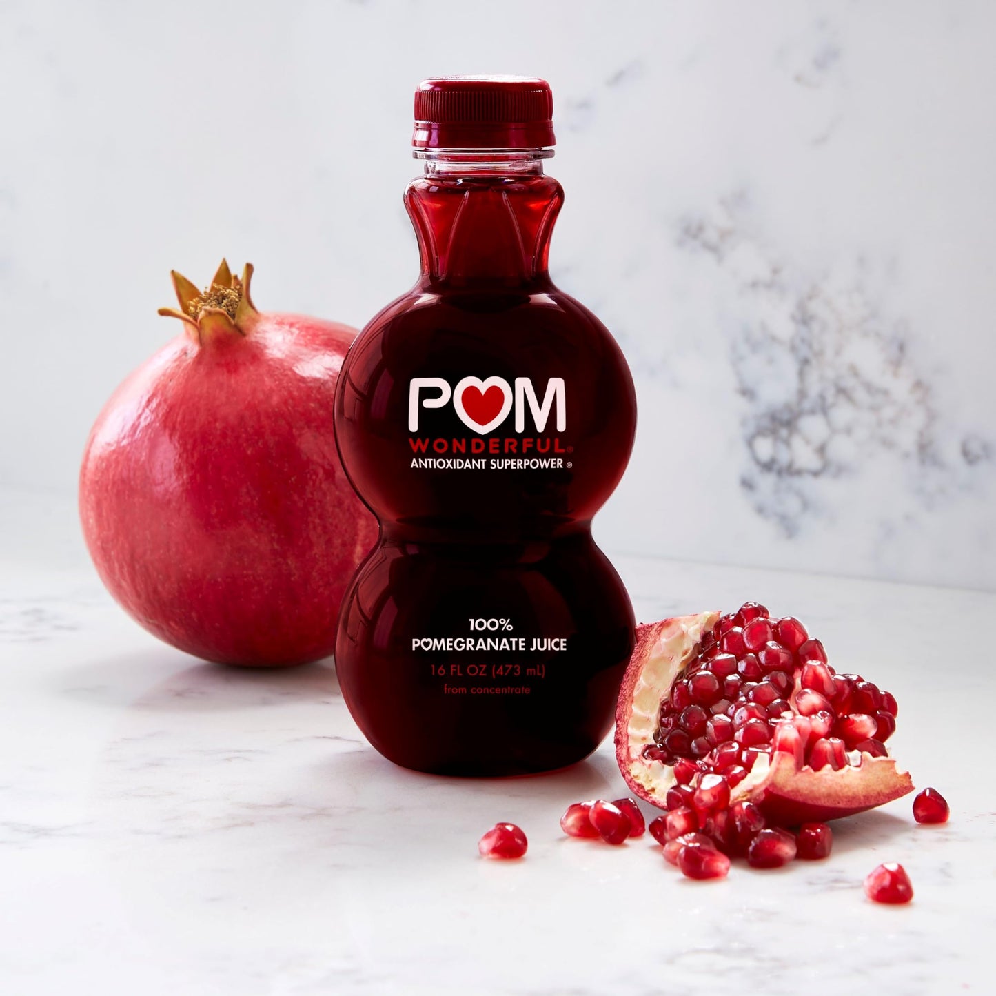 Pom Wonderful 100% Pomegranate Juice, 16 Fl Oz Bottle