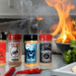 Wicked Tickle Chili Powder Gift Set, 4 Pack – Ghost, Smoked Ghost, Scorpion, Habanero Garlic Salt, 2 oz Bottles