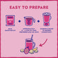 Dole Dream with Dragon Fruit Smoothie Kit - Frozen Crafted Smoothie Blend for Metabolism Support - Includes 4 Pre-Measured Bags