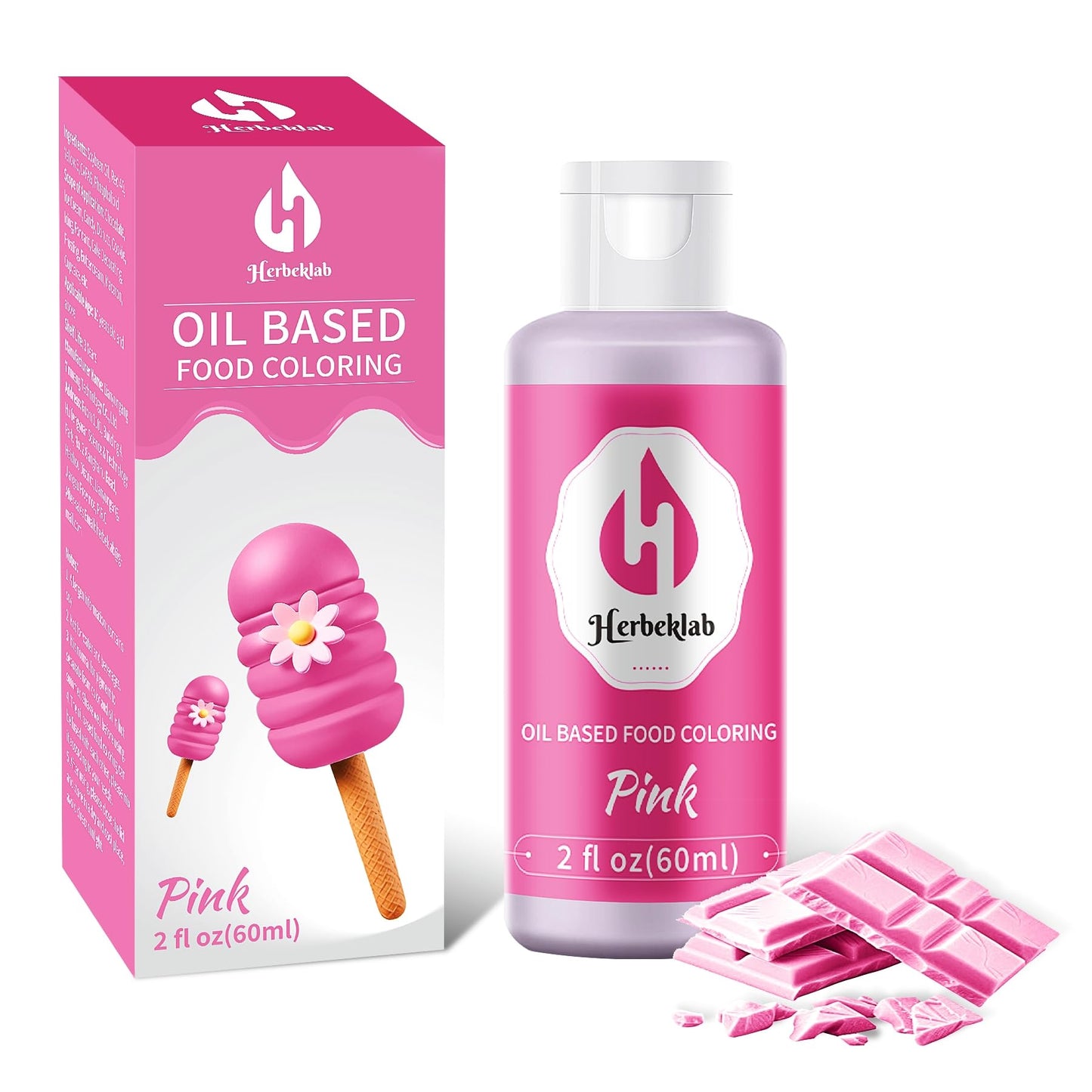 Pink Oil Based Food Coloring For Chocolate 2 Fl Oz Professional Concentrated Pink Oil Food Dye For Melting Chocolate Candy Melts