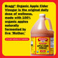 Bragg Organic Apple Cider Vinegar - Raw and Unfiltered - 1 gal (128 fl oz) - Model 74305011283