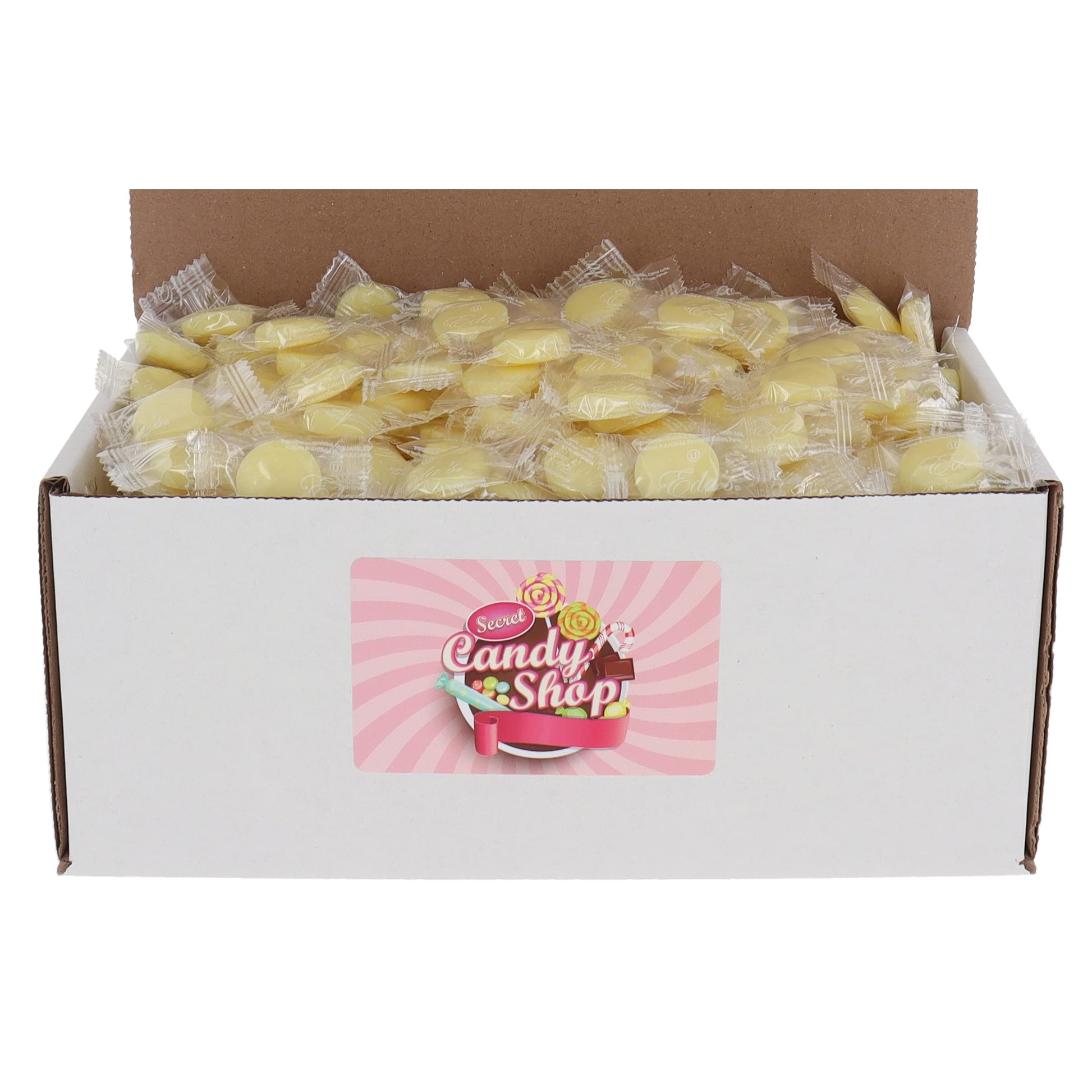 Secret Candy Shop Eda'S Sugar Free Hard Candy Zero Sugar Candies Bulk In Box (Individually Wrapped) (Banana, 2Lb)