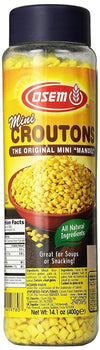Osem The Original Soup Croutons Mini Mandel Soup Almonds (Pack of 12)