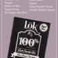 LöK Dark Chocolate Bar 100% Cacao, Vegan, Sugar-Free, Gluten-Free, 6 Count