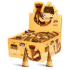 Pure Temptation Chocoblast Roasted Almond Waffle Cones [36 Pcs] Gluten Free Snacks For Kids & Adults - Non-Meltable Chocolate Gi