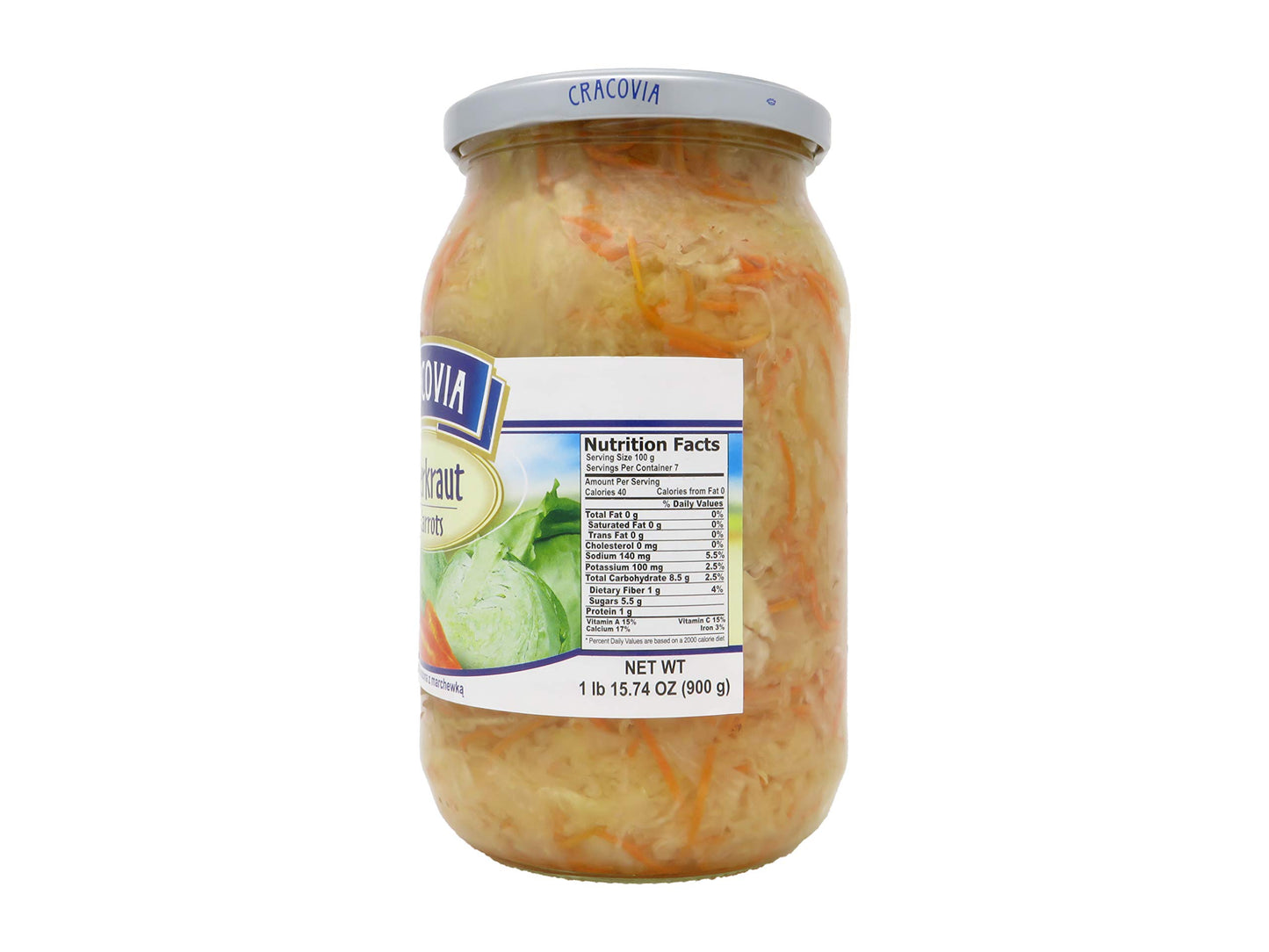 Cracovia Sauerkraut & Carrot (31.74Oz)