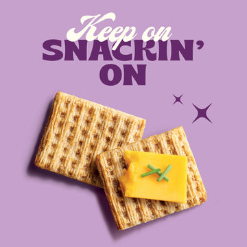 Back to Nature Harvest Whole Wheat Crackers - Dairy Free, Non-GMO, Made with Whole Grain Wheat & Sea Salt, Delicious Snacks, 7 O