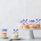 24Pcs Baseball One Cupcake Toppers Glitter Sport Theme First Birthday Cupcake Picks For Baseball Theme Kids 1St Birthday Party C