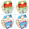 4 Pack Krunchy Melts Original Meringue Cookies | Holiday Season 4-Pack | 2 Holiday Vanilla, 2 Peppermint Crush | Only 80-90 Calo
