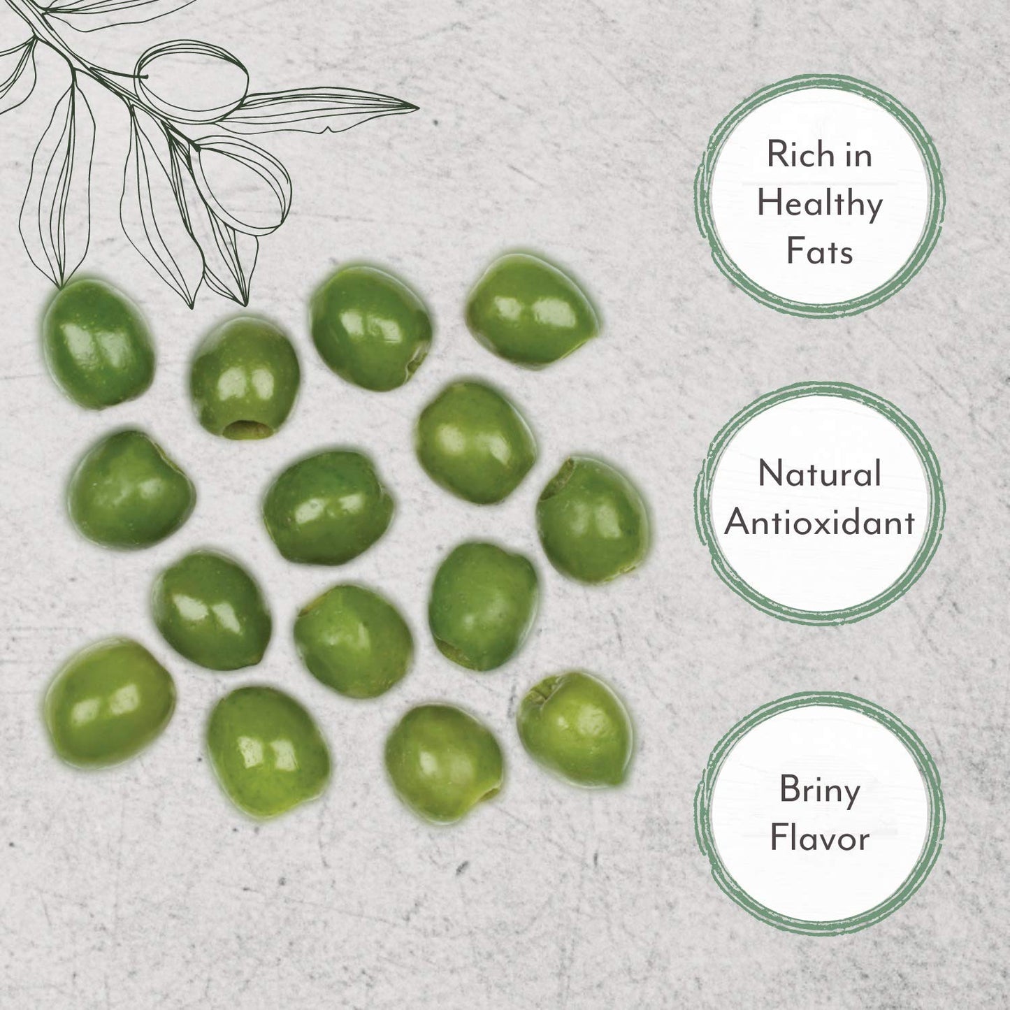 Roland Foods Castelvetrano Pitted Olives, Specialty Imported Food, 2 Lb 13.8 Oz Can