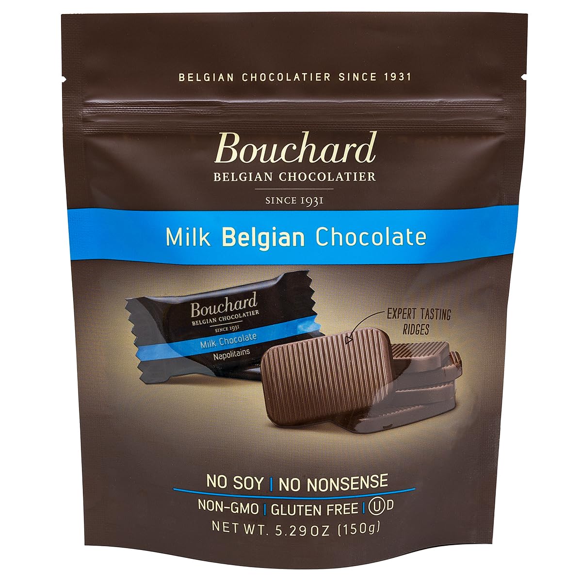 Bouchard Belgian Milk Chocolate (5.29 Oz / 150G)