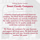 Sweet Candy Company Salt Water Taffy Individually Wrapped- Salt Water Taffy Candy Bulk, Old Fashioned Strawberry Banana, Soft an