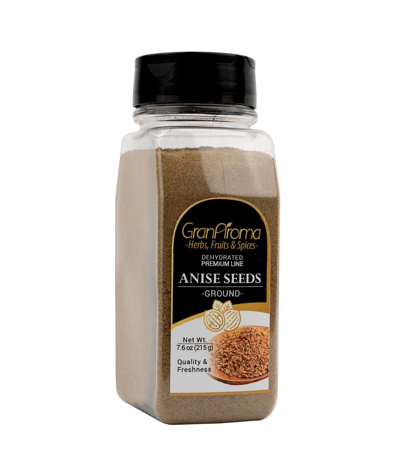 Granaroma Ground Anise Seeds, Sweet, Aromatic Spice, Baking & Cooking (7.6 Ounce)