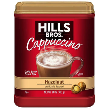 Hills Bros. Hazelnut Cappuccino Mix,14 Ounce (Pack Of 3)