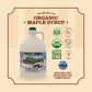 Frost Ridge Maple Farm Organic Maple Syrup, Grade A, Dark Robust, Gallon (128 FL Oz)