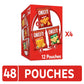 Cheez-It, Baked Snack Cheese Crackers, Variety Pack, Original, White Cheddar, Cheddar Jack, 12.1oz (4 Count)