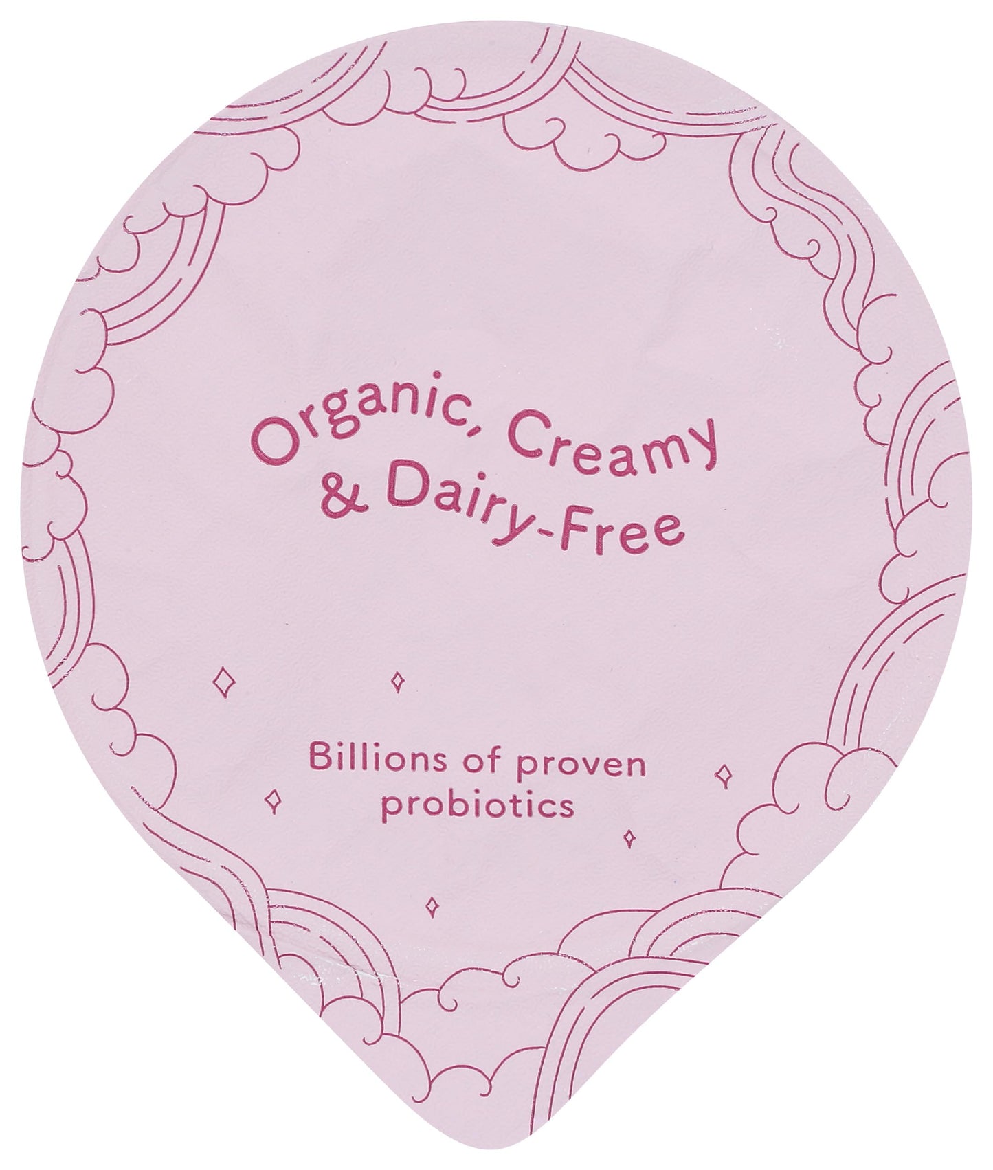 Cocojune Organic Strawberry & Rhubarb, Pink, 4 Ounce (Pack of 1)
