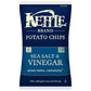 Kettle Brand Potato Chips, Sea Salt And Vinegar, 8.5 Ounce Bags (Pack Of 12)