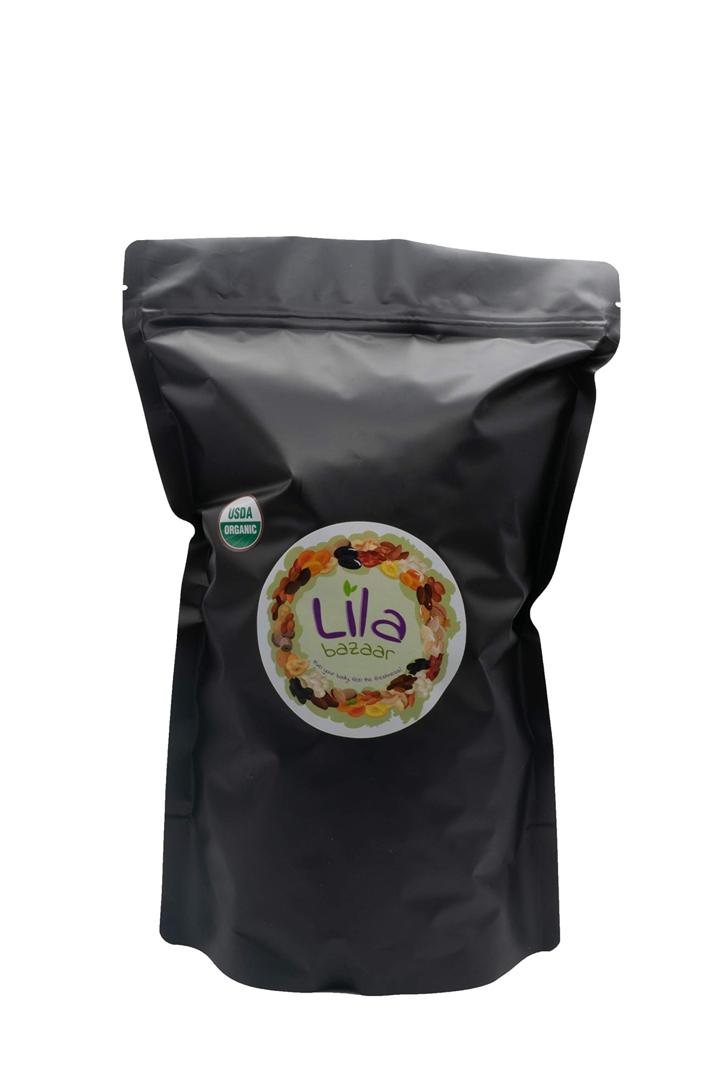 Lila Bazaar – Organic Sweet Apricot Kernels Seeds 1Lb | Raw, Non-Gmo | No Added Preservatives | Excellent Quality & Fresh | Resealable Bag