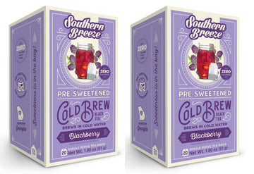 Southern Breeze COLD BREW Sweet Iced Tea 2-Pack (Blackberry)