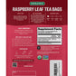 FGO Organic Red Raspberry Leaf Herbal Tea Bags, Caffeine Free, 40 Count, Eco-Conscious Packaging
