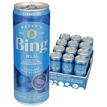 Bing Beverage Bing Blueberry, 12Oz (Pack Of 12)