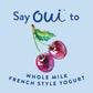 Oui by Yoplait French Style Black Cherry Whole Milk Yogurt, 5 OZ Jar